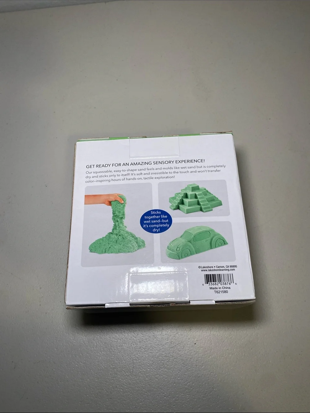 Lakeshore Learn & Play Green Mold & Play Sensory Sand